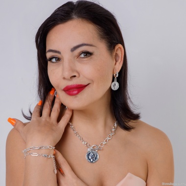 Браслет Fiore Luna, Chain Сarabiner, CL4521 S Браслет Fiore Luna, Chain Сarabiner, CL4521 S